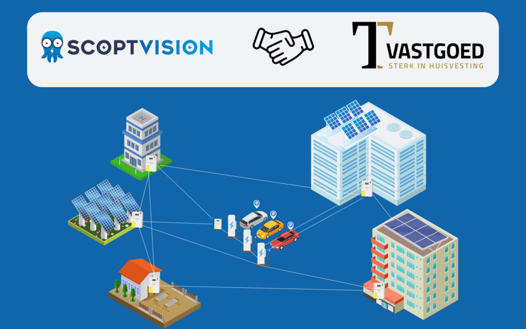 Scoptvision start project met huisvestingsmaatschappij voor de slimme implementatie van energiedelen.