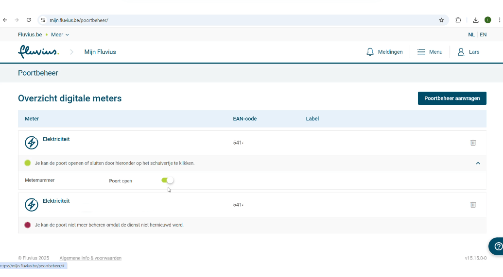 [Special] P1 poort activeren Fluvius